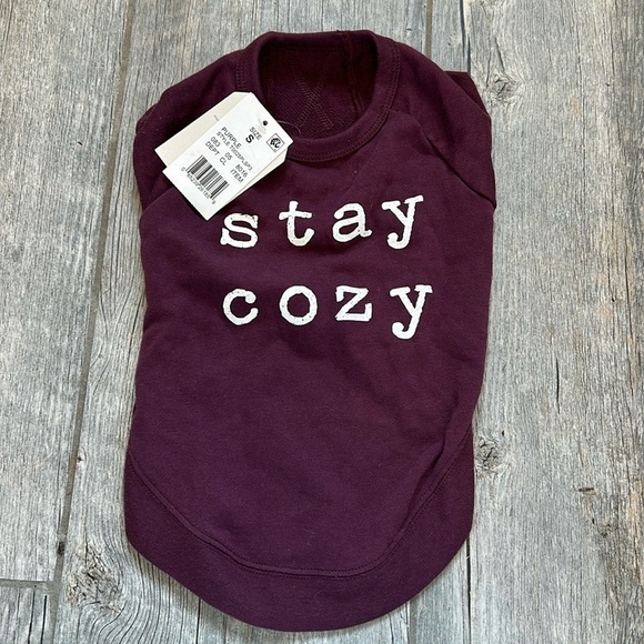 Grayson pup Other - Dog shirt stay cozy size small